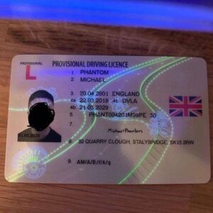 Uk driver's license security features
